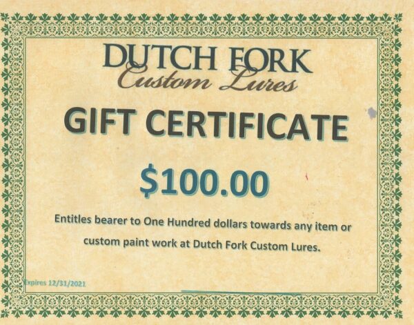 Gift Certificate