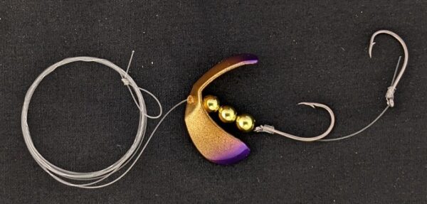 48" Tahoe Blade Fluorocarbon Harness Gold / Purple