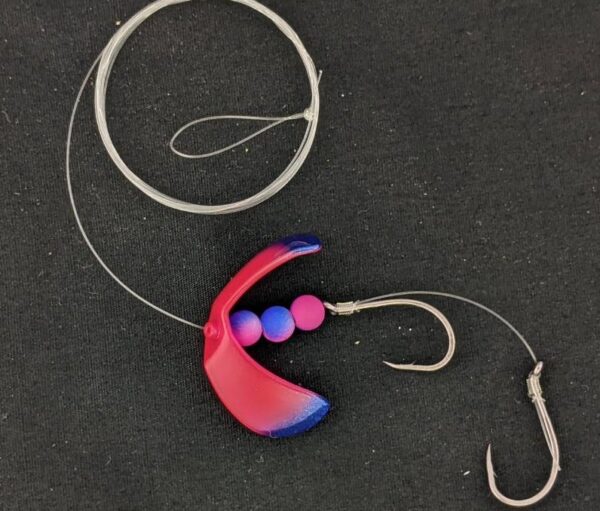 48" Tahoe Blade Fluorocarbon Harness Pink/ Blu UV