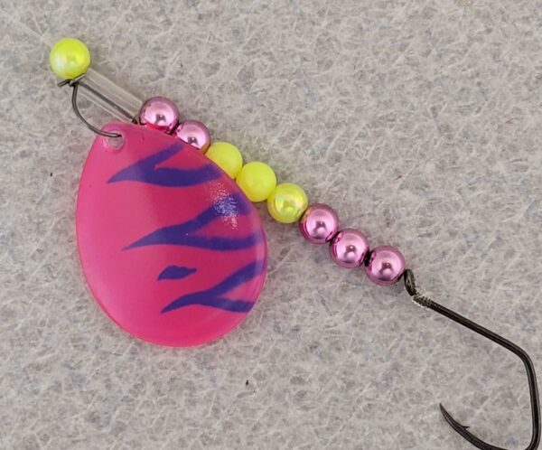 Pink Tiger Single Fluorocarbon Harness