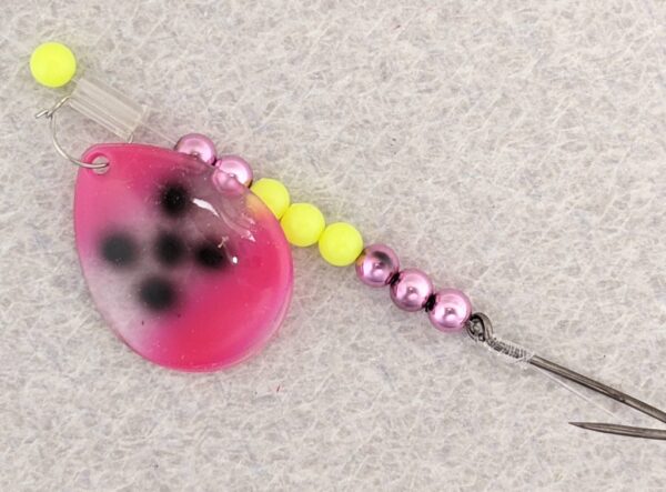 Pink Squirrel Single Fluorocarbon Harness